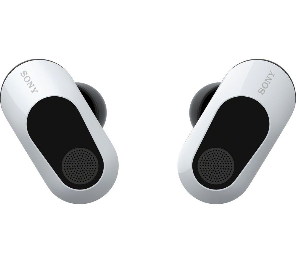 SONY INZONE Wireless Bluetooth Noise-Cancelling Gaming Earbuds - White image number 6 of 8