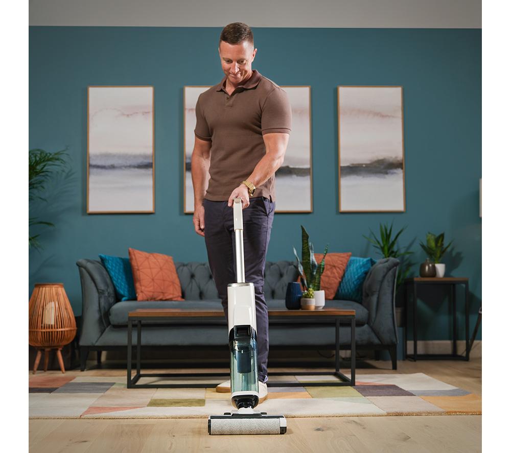 GTECH Orca Upright Cordless Wet & Dry Hard Floor Vacuum Cleaner - Black and White image number 2 of 8