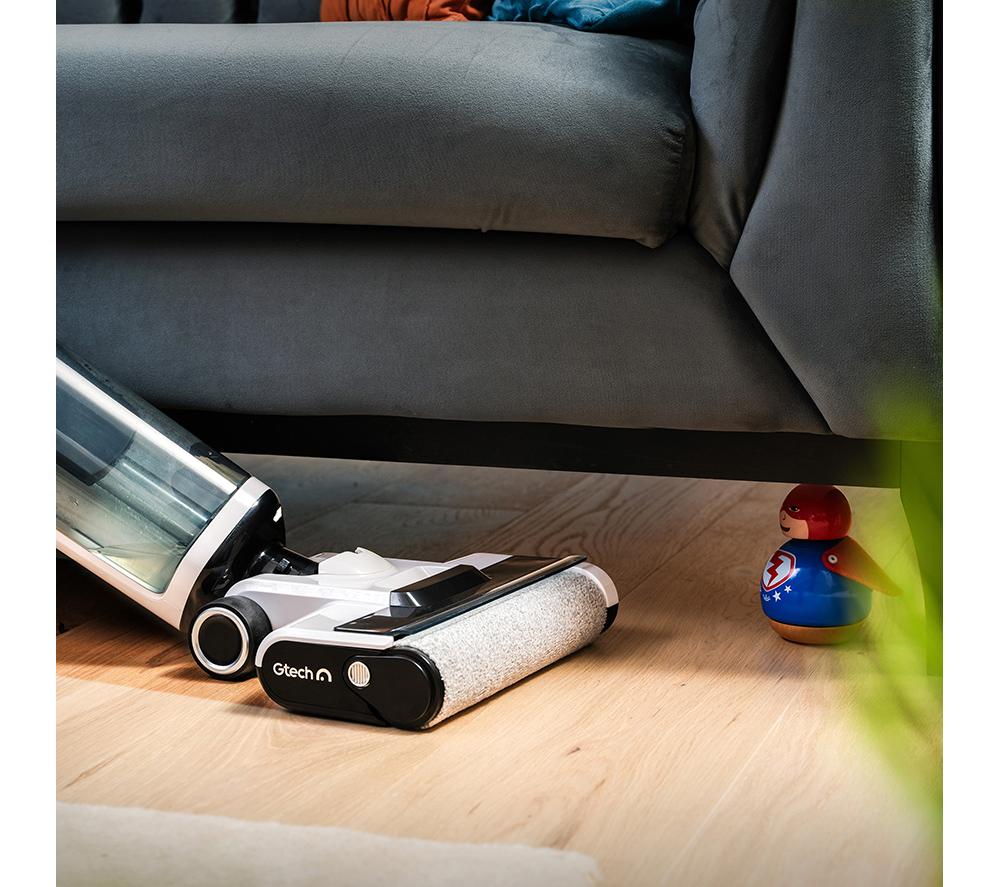 GTECH Orca Upright Cordless Wet & Dry Hard Floor Vacuum Cleaner - Black and White image number 6 of 8