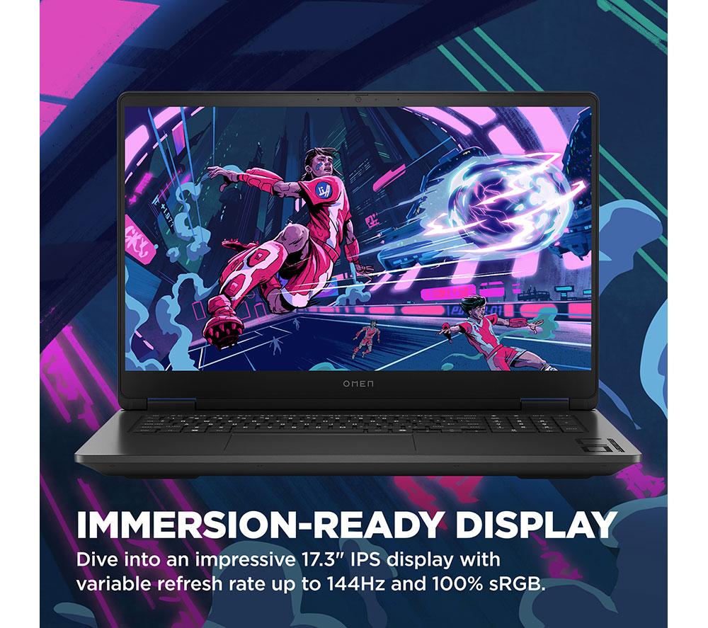Buy HP OMEN 17-db0007na Gaming Laptop AMD Ryzen 7, RTX