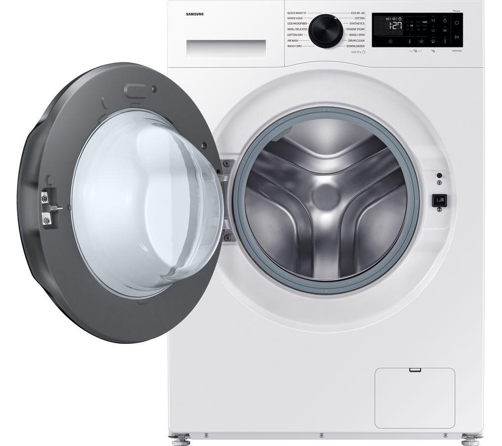 SAMSUNG Series 5 AI Energy WD90DG5B15BEEU WiFi-enabled 9 kg Washer Dryer - White image number 2 of 10