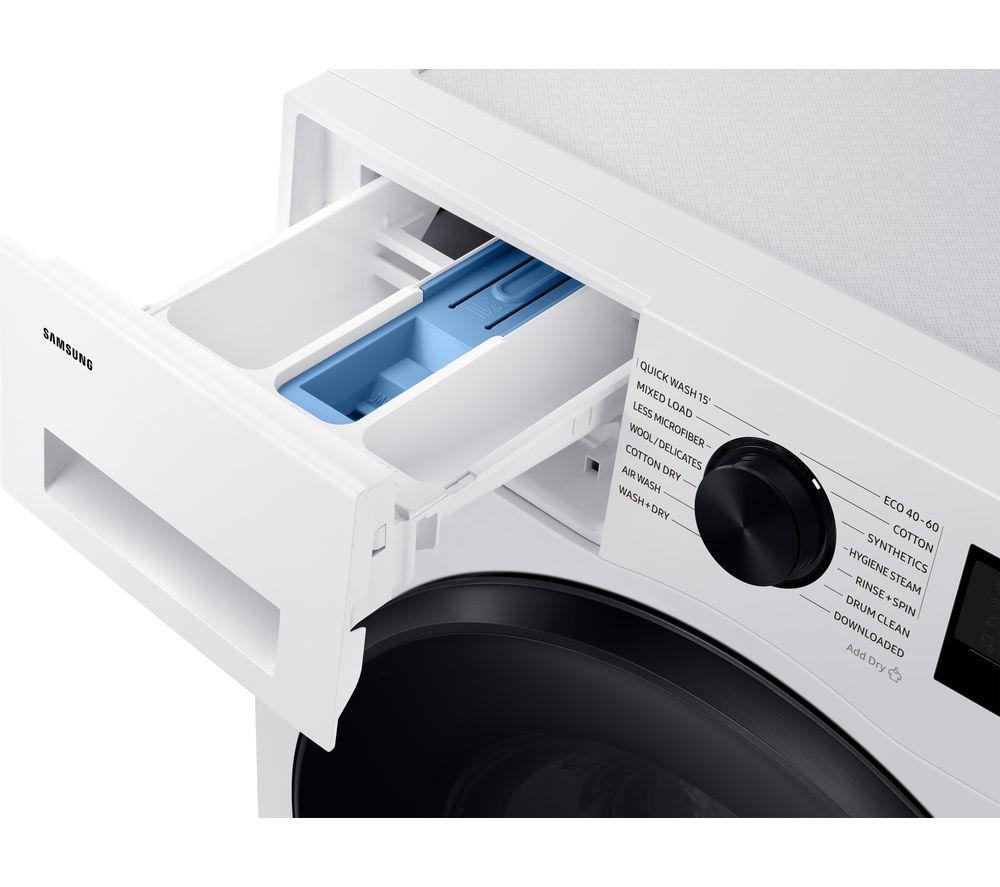 SAMSUNG Series 5 AI Energy WD11DG5B15BEEU WiFi-enabled 11 kg Washer Dryer - White image number 5 of 12