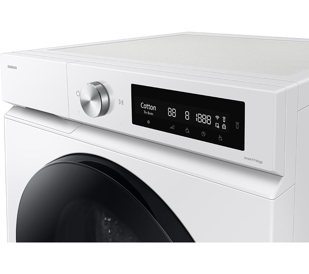 SAMSUNG Series 7 AI Energy WD11DB7B85GWU1 WiFi-enabled 11 kg Washer Dryer - White image number 3 of 11
