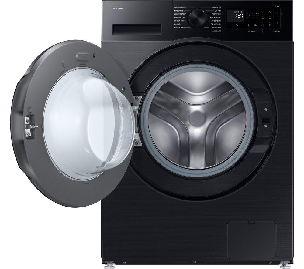 SAMSUNG Series 5 AI Energy WD90DG5B15BBEU WiFi-enabled 9 kg Washer Dryer - Black image number 2 of 10