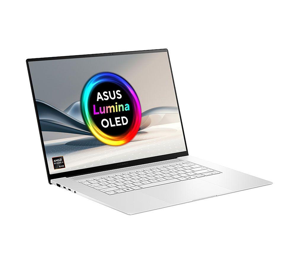 ASUS Zenbook S16 OLED 16" Laptop, Copilot+ PC - AMD Ryzen AI 9, 1 TB SSD, White image number 10 of 27