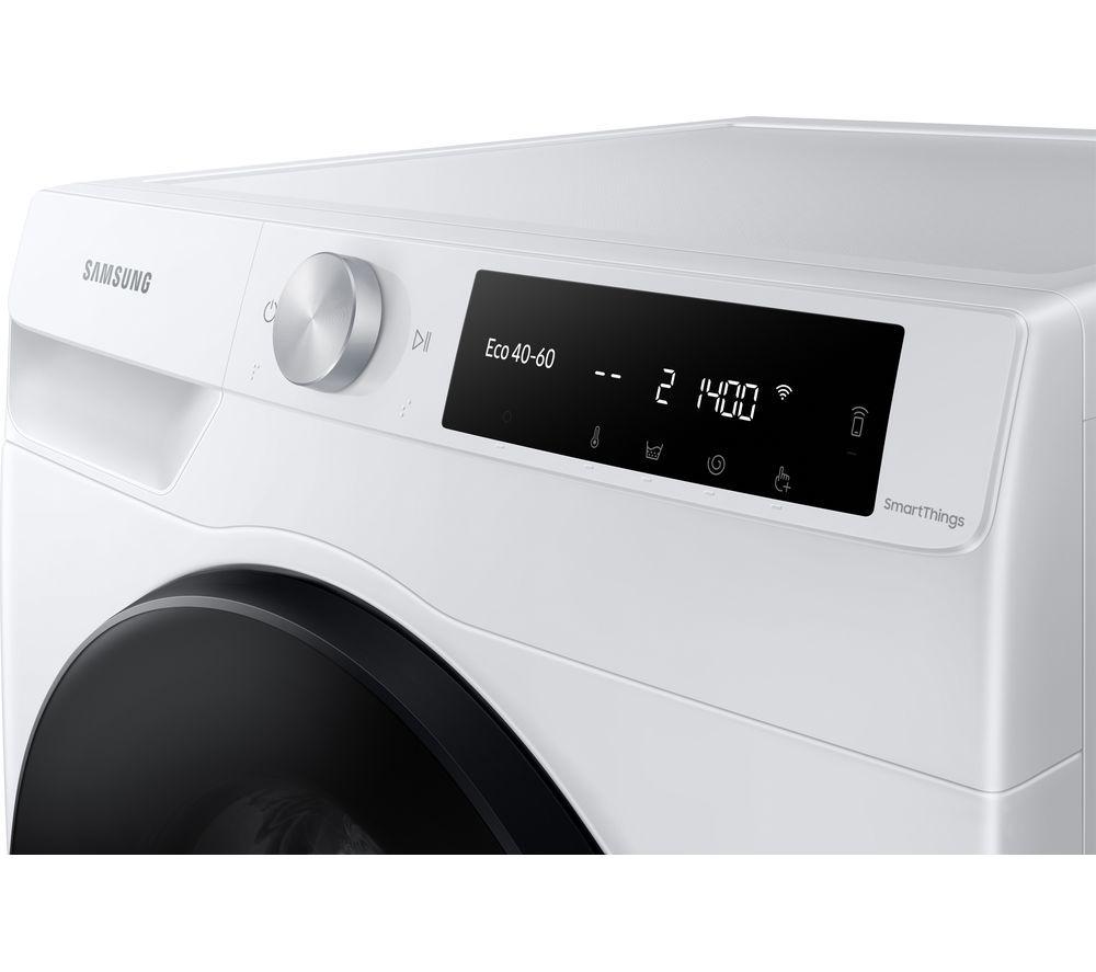 SAMSUNG Series 6 AI Energy WD90DG6B85BEU1 WiFi-enabled 9 kg Washer Dryer - White image number 4 of 7