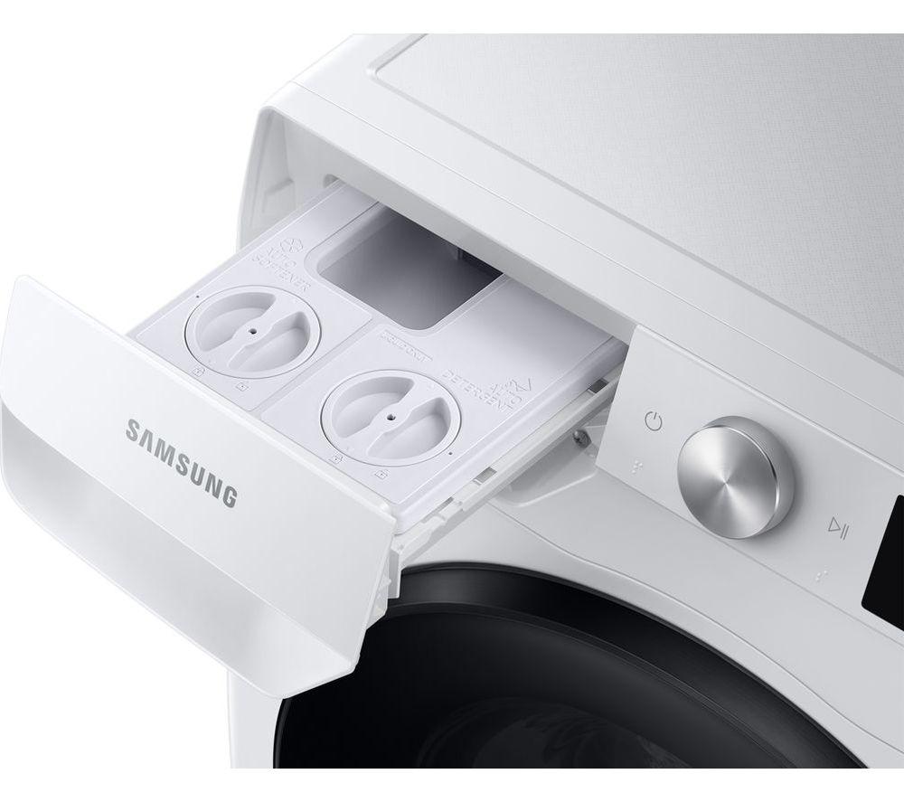 SAMSUNG Series 6 AI Energy WD90DG6B85BEU1 WiFi-enabled 9 kg Washer Dryer - White image number 5 of 7