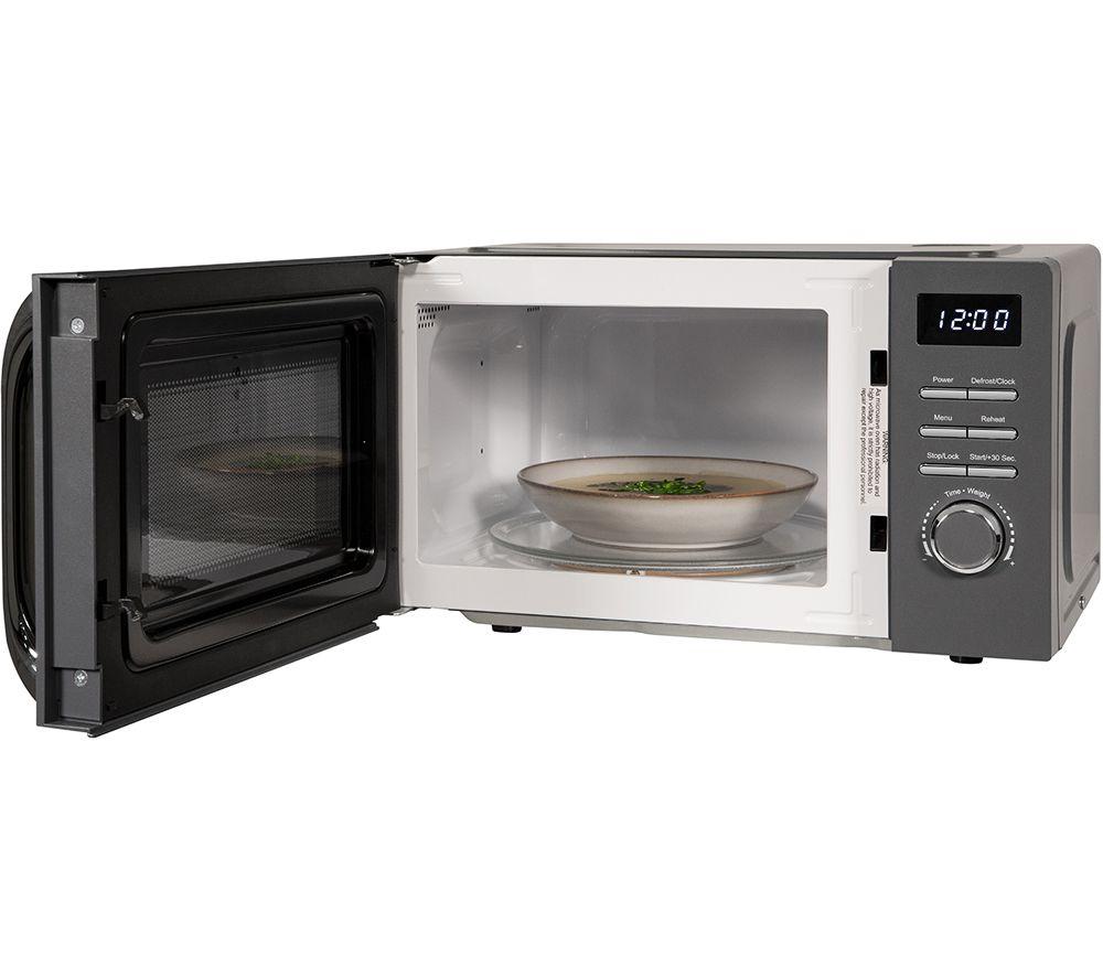 RUSSELL HOBBS RHMD818G Solo Microwave - Grey image number 3 of 9