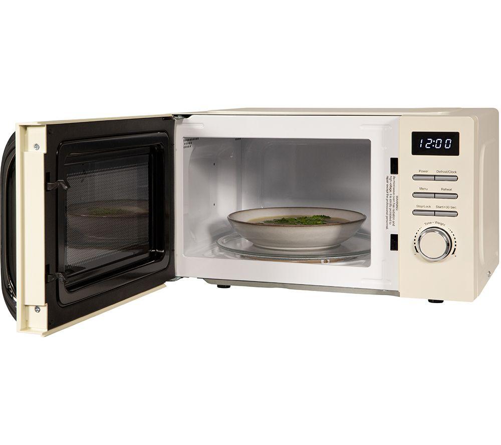 RUSSELL HOBBS RHMD818C Solo Microwave - Cream image number 3 of 9
