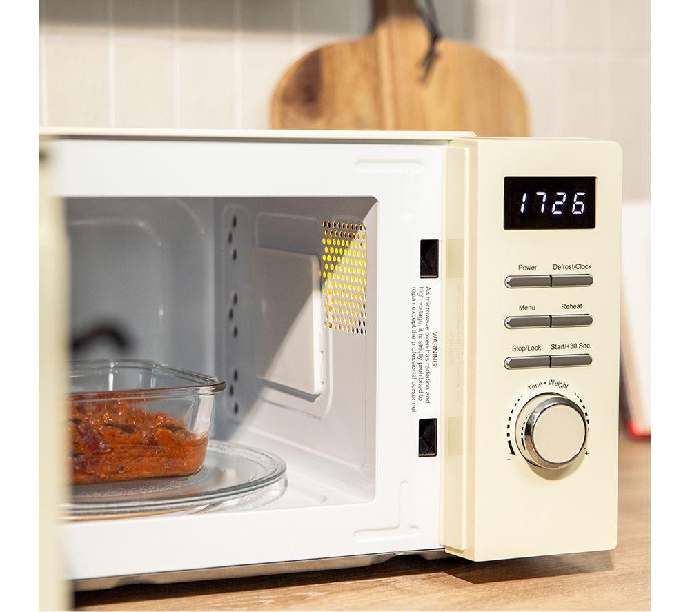 RUSSELL HOBBS RHMD818C Solo Microwave - Cream image number 5 of 9