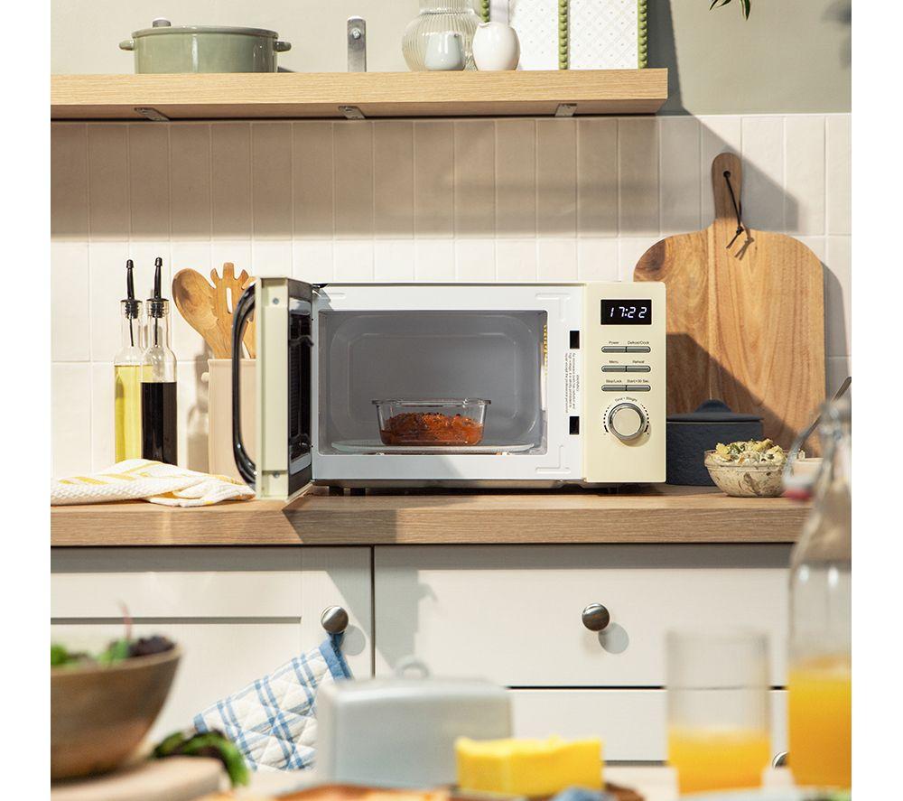 RUSSELL HOBBS RHMD818C Solo Microwave - Cream image number 6 of 9