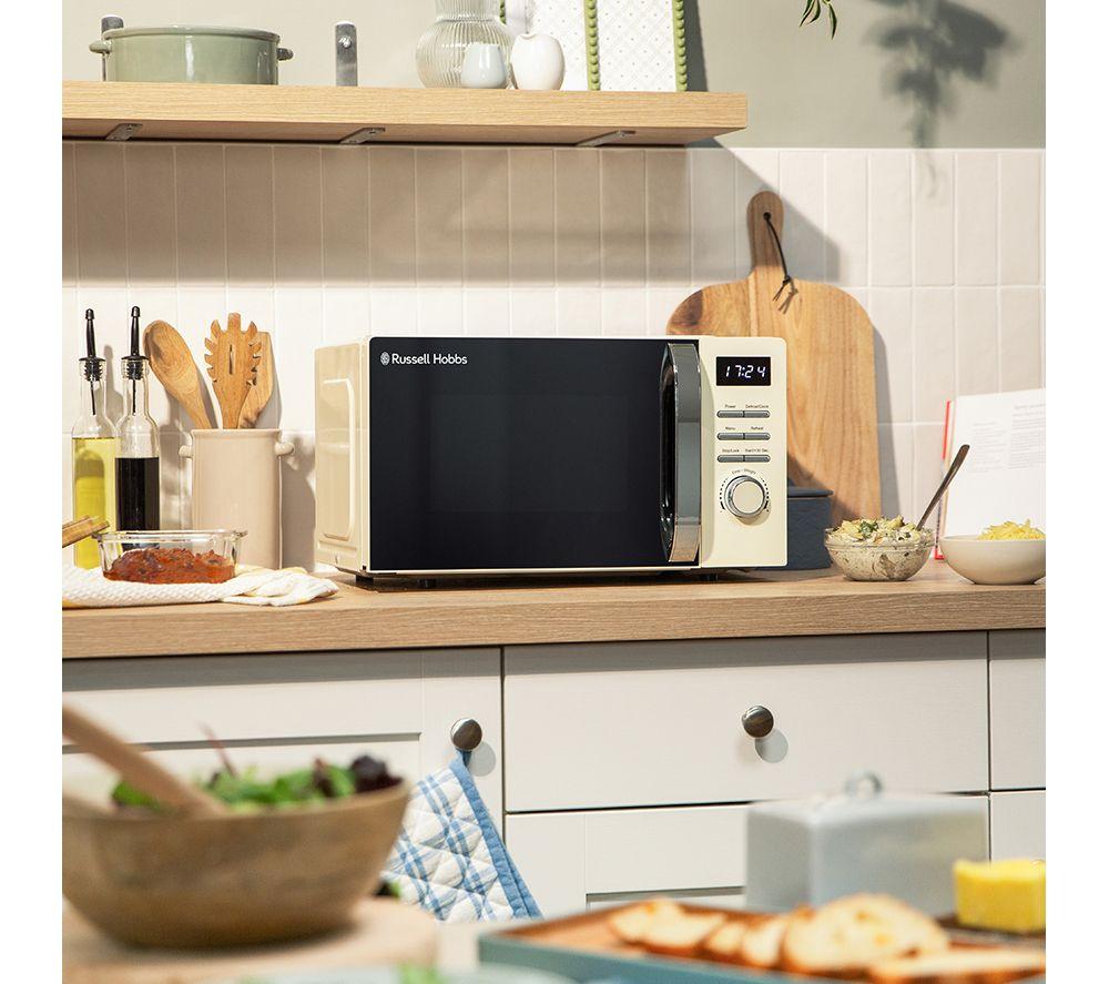 RUSSELL HOBBS RHMD818C Solo Microwave - Cream image number 7 of 9