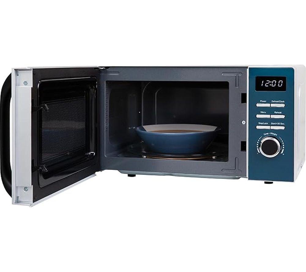 RUSSELL HOBBS Distinctions RHMD832OB Compact Solo Microwave - Blue Ocean image number 2 of 3