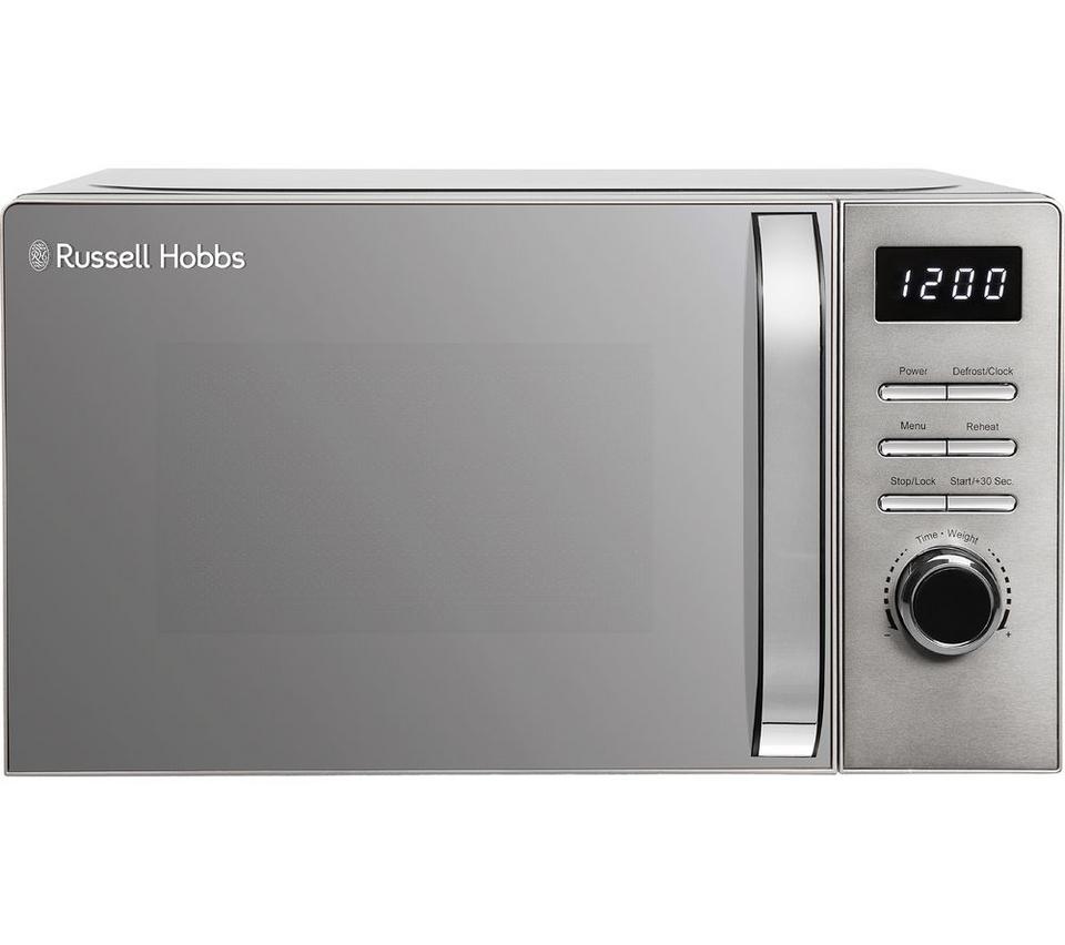 RUSSELL HOBBS Distinctions RHMD832T Compact Solo Microwave - Titanium