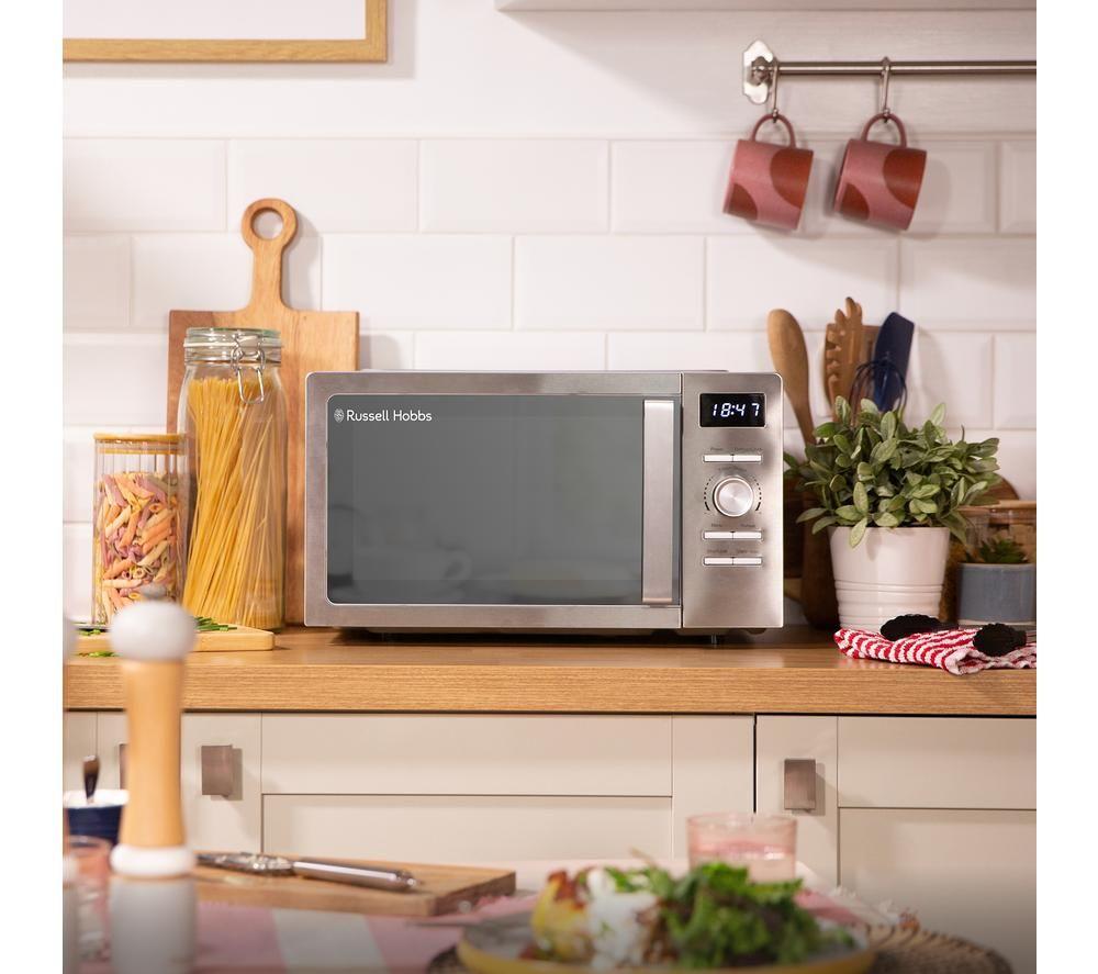RUSSELL HOBBS RHMD828SS Solo Microwave - Silver image number 8 of 10
