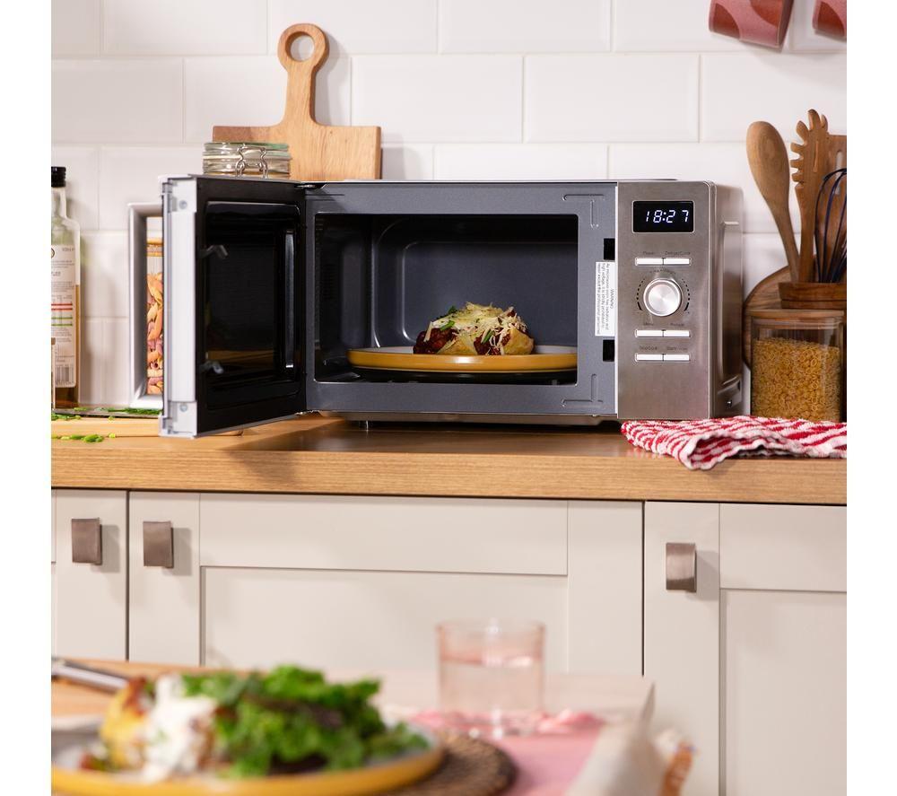 RUSSELL HOBBS RHMD828SS Solo Microwave - Silver image number 10 of 10