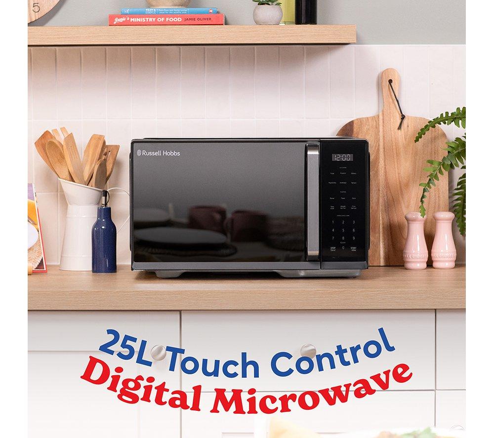 RUSSELL HOBBS RHMT2512B Solo Microwave - Black image number 6 of 16
