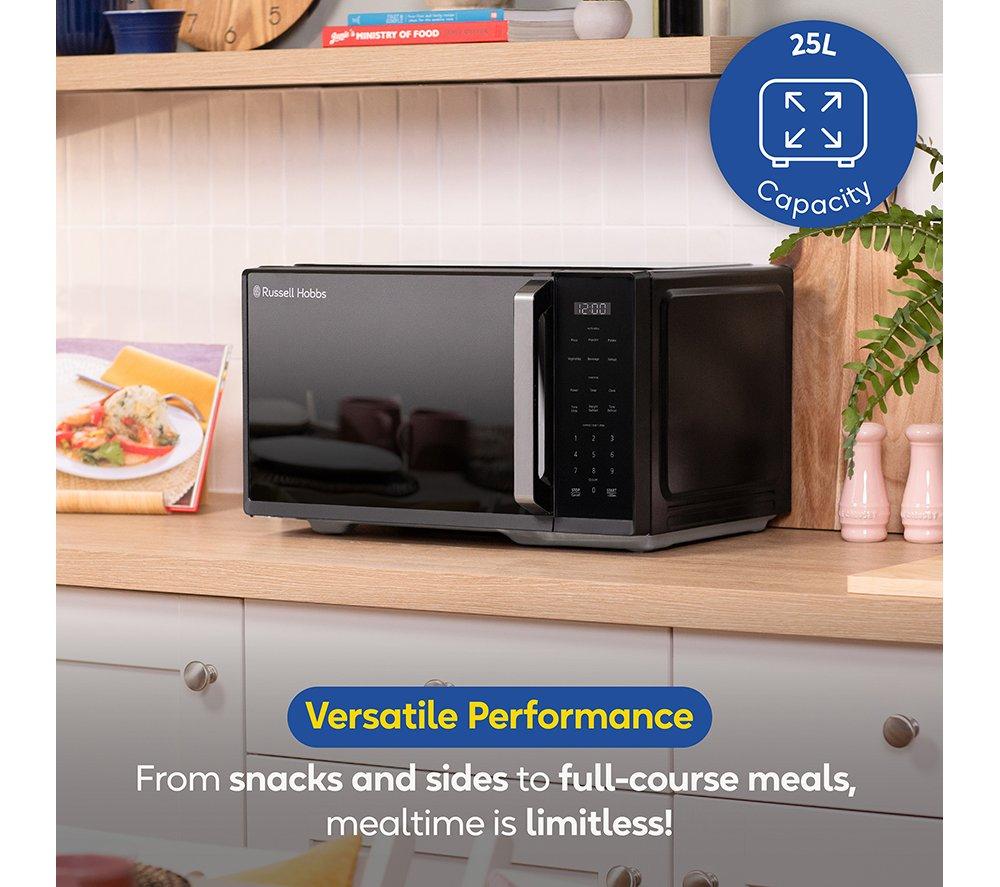 RUSSELL HOBBS RHMT2512B Solo Microwave - Black image number 8 of 16