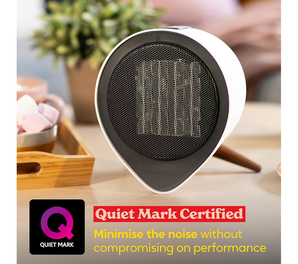 RUSSELL HOBBS RHMCH1009-SCA Ceramic Fan Heater - White image number 10 of 11