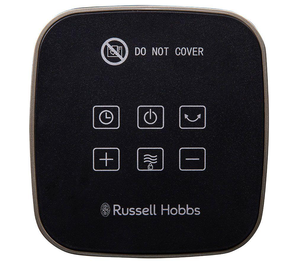 RUSSELL HOBBS RHCTH2002G Portable Ceramic Fan Heater - Black & Gold image number 4 of 18