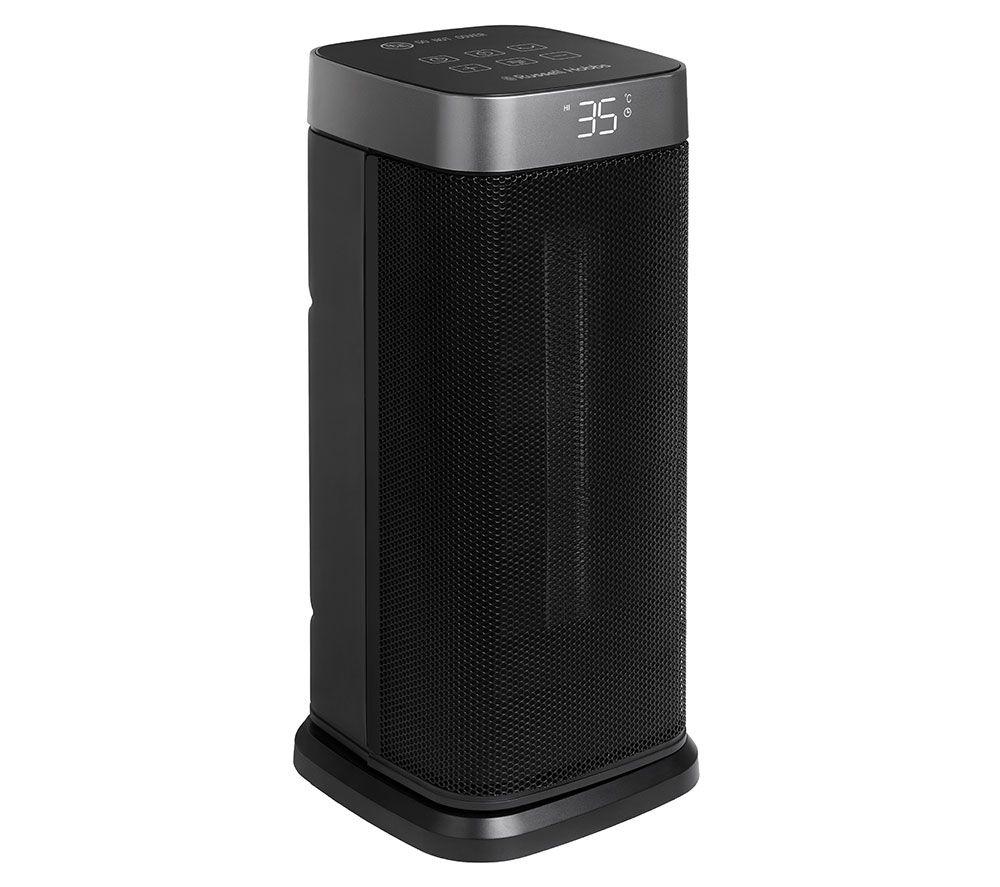 RUSSELL HOBBS RHCH2001G Ceramic Fan Heater - Black & Silver image number 6 of 18