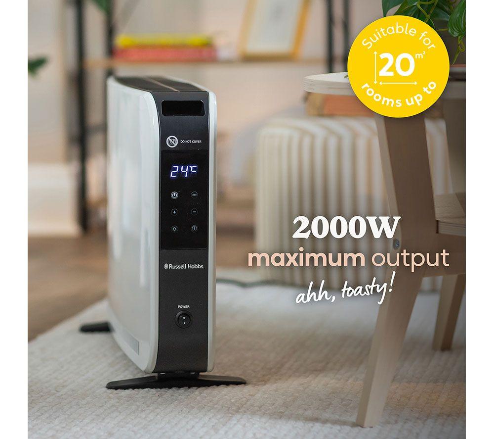 RUSSELL HOBBS RHCVH2003 Panel Heater - White image number 4 of 12