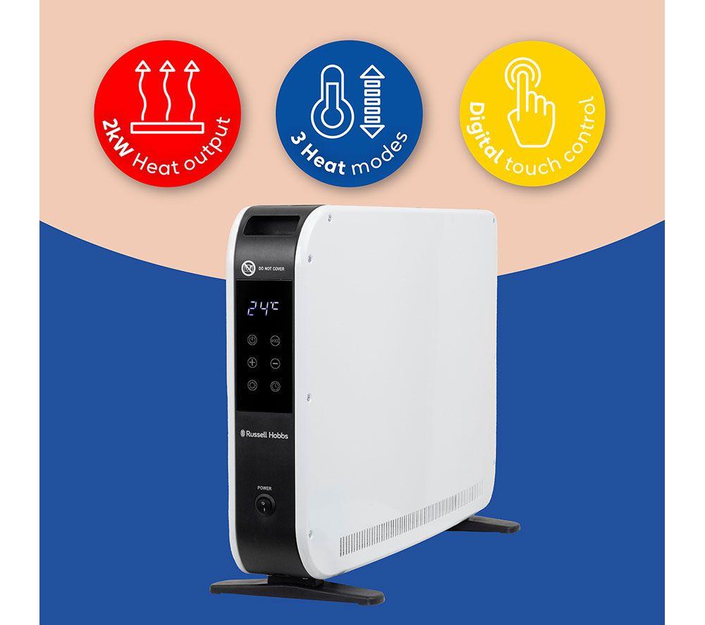RUSSELL HOBBS RHCVH2003 Panel Heater - White image number 9 of 12
