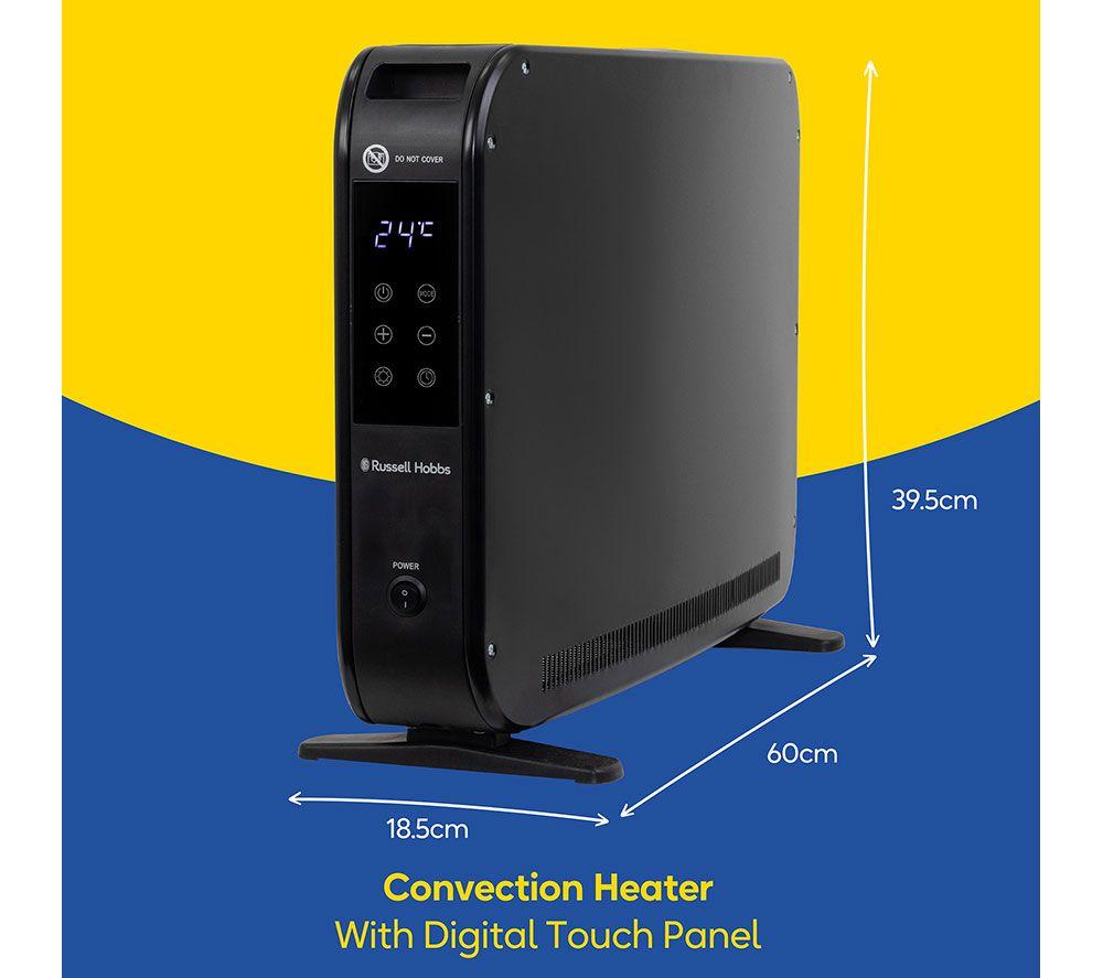 RUSSELL HOBBS RHCVH2003B Portable Convector Heater - Black image number 7 of 11