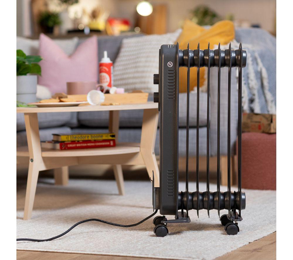 RUSSELL HOBBS RHOFR7004A Portable Oil-Filled Radiator - Anthracite image number 6 of 17