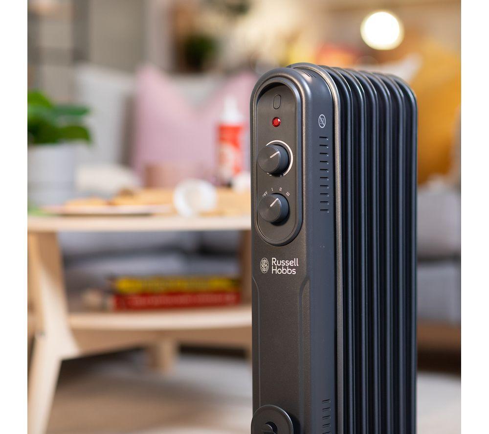 RUSSELL HOBBS RHOFR7004A Portable Oil-Filled Radiator - Anthracite image number 12 of 17