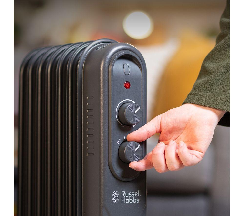 RUSSELL HOBBS RHOFR7004A Portable Oil-Filled Radiator - Anthracite image number 14 of 17