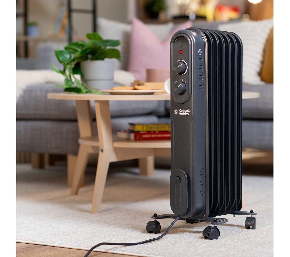 RUSSELL HOBBS RHOFR7004A Portable Oil-Filled Radiator - Anthracite image number 15 of 17