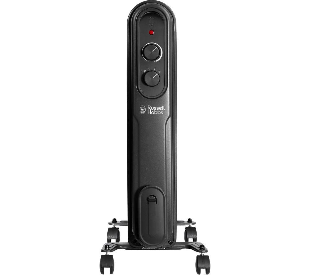 RUSSELL HOBBS RHOFR7004B Portable Oil-Filled Radiator - Black image number 2 of 9
