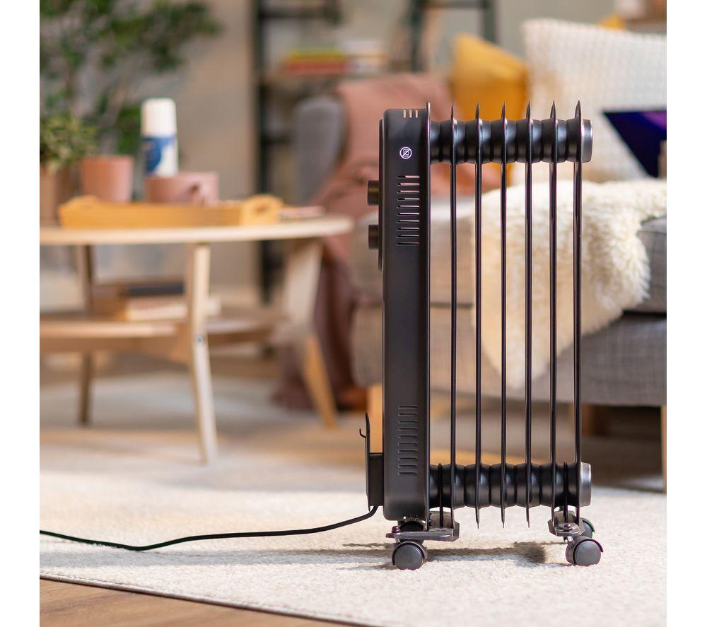 RUSSELL HOBBS RHOFR7004B Portable Oil-Filled Radiator - Black image number 6 of 9
