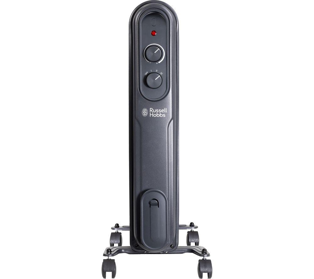 RUSSELL HOBBS RHOFR9004A Portable Oil-Filled Radiator - Anthracite image number 2 of 9