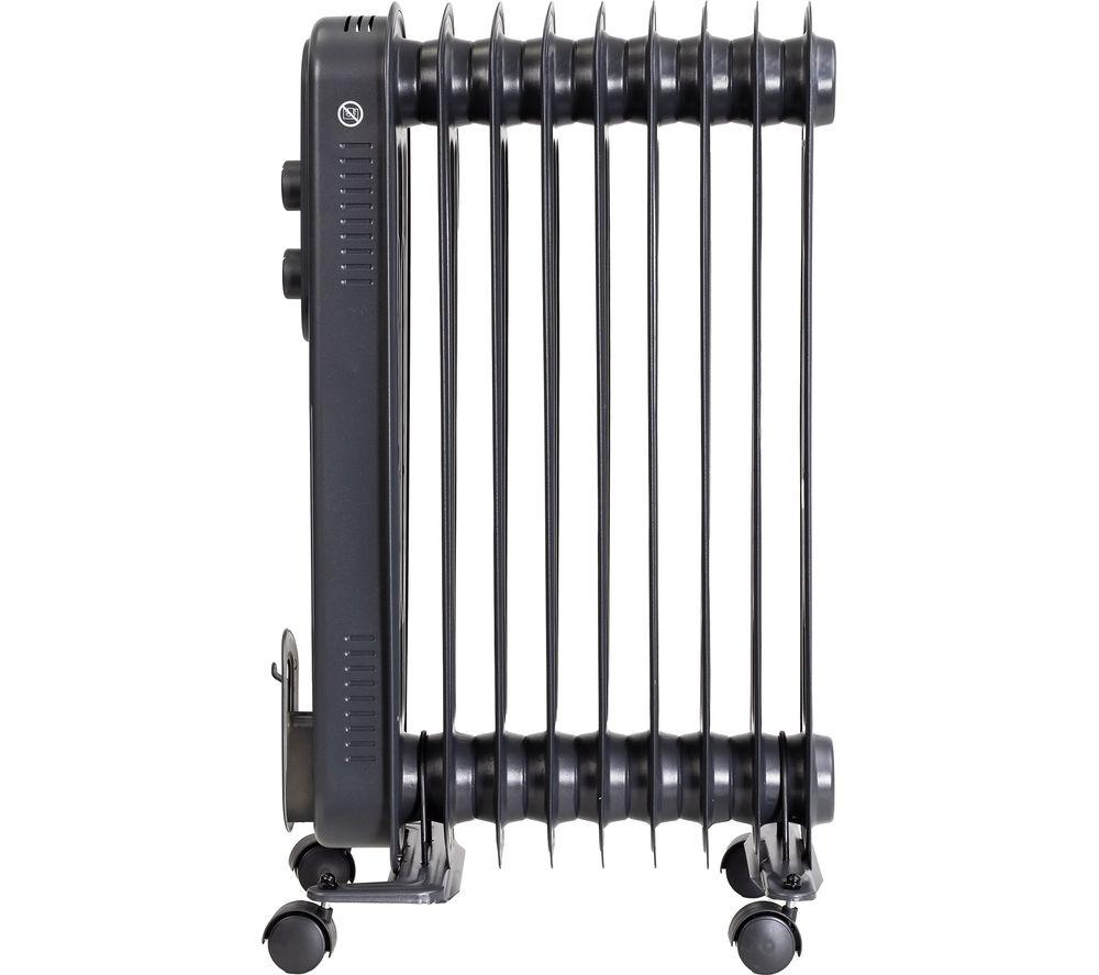 RUSSELL HOBBS RHOFR9004A Portable Oil-Filled Radiator - Anthracite image number 3 of 9