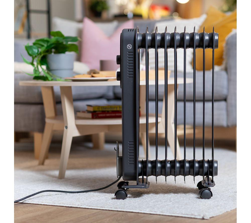 RUSSELL HOBBS RHOFR9004A Portable Oil-Filled Radiator - Anthracite image number 6 of 9