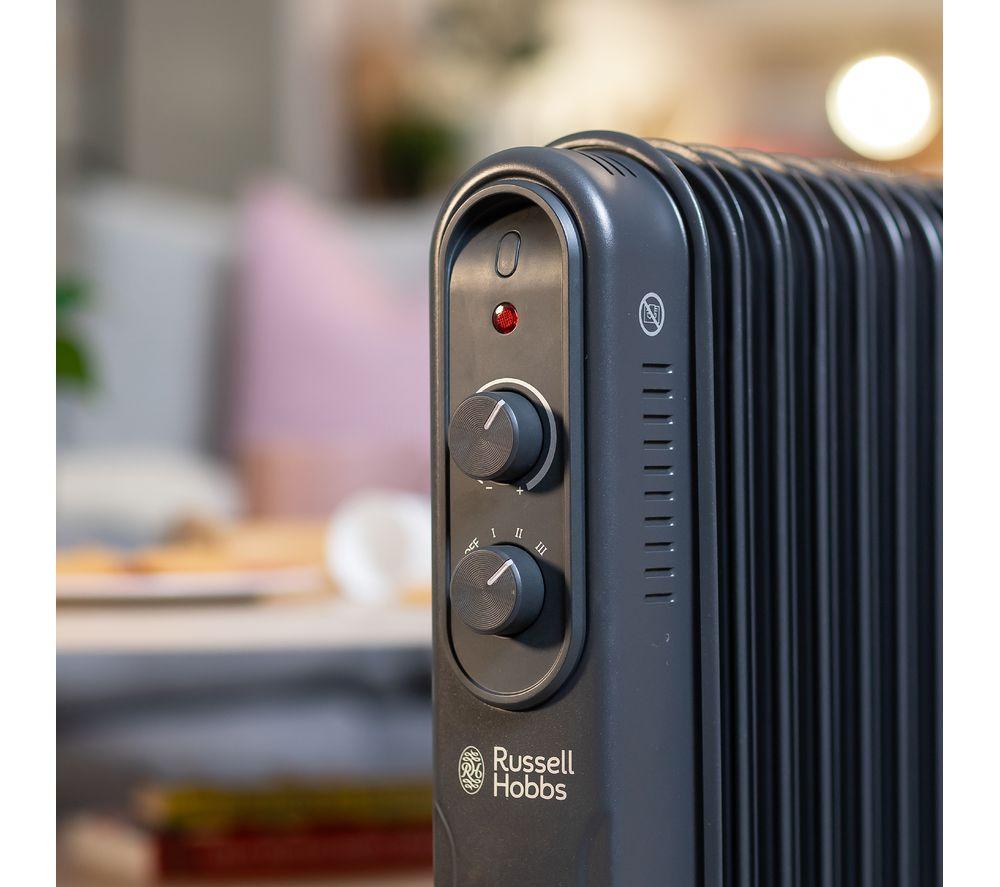 RUSSELL HOBBS RHOFR9004A Portable Oil-Filled Radiator - Anthracite image number 7 of 9