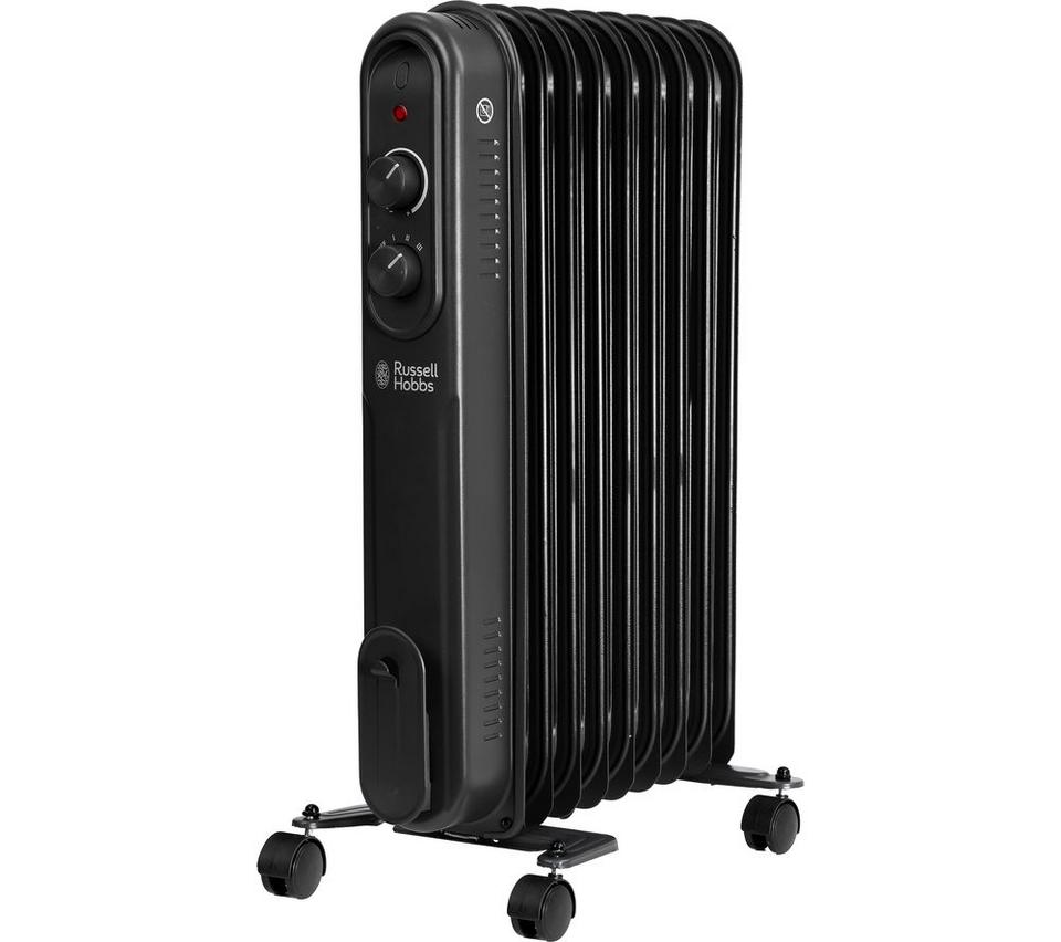 RUSSELL HOBBS RHOFR9004B Portable Oil-Filled Radiator - Black