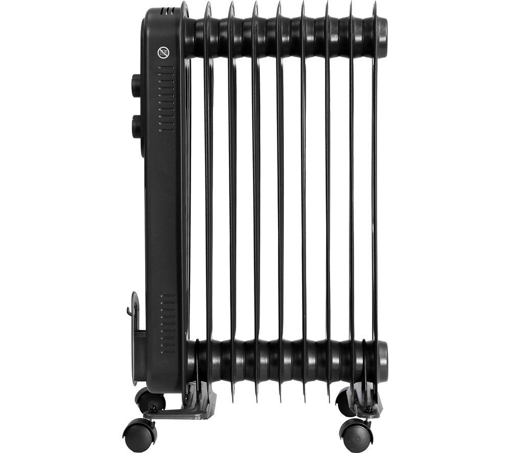 RUSSELL HOBBS RHOFR9004B Portable Oil-Filled Radiator - Black image number 3 of 9