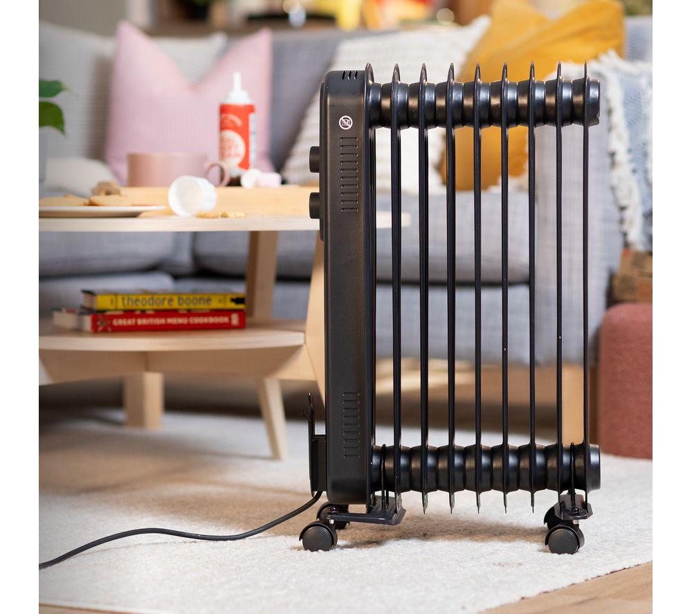 RUSSELL HOBBS RHOFR9004B Portable Oil-Filled Radiator - Black image number 6 of 9