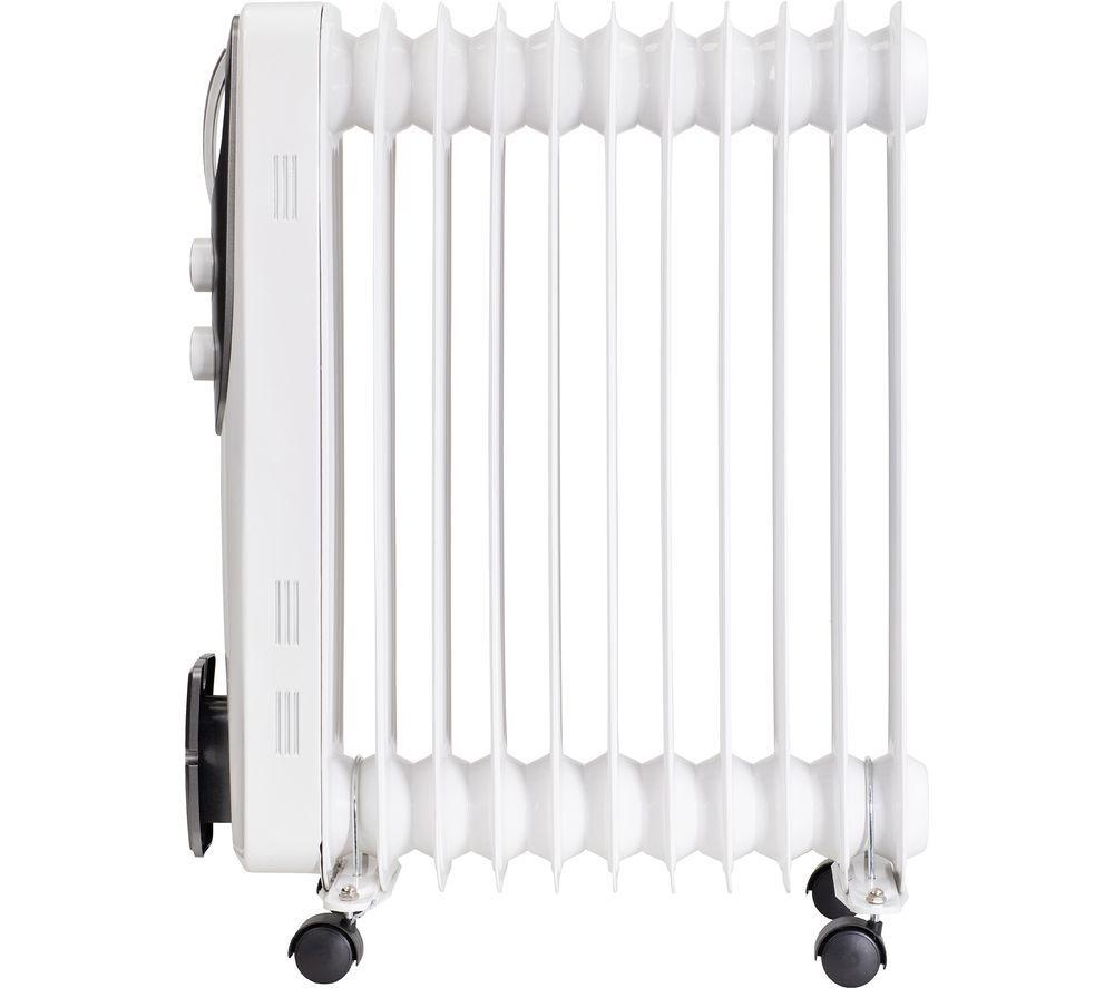 RUSSELL HOBBS RHOFR1106 Portable Oil-Filled Radiator - White image number 8 of 9
