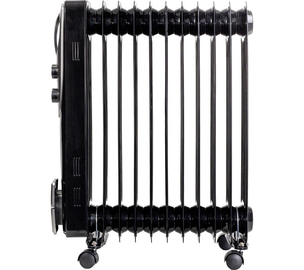 RUSSELL HOBBS RHOFR1106B Portable Oil-Filled Radiator - Black image number 3 of 10