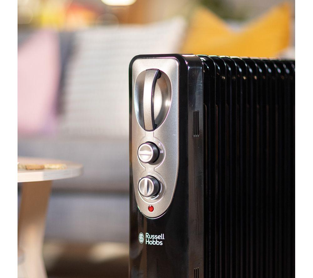 RUSSELL HOBBS RHOFR1106B Portable Oil-Filled Radiator - Black image number 5 of 10