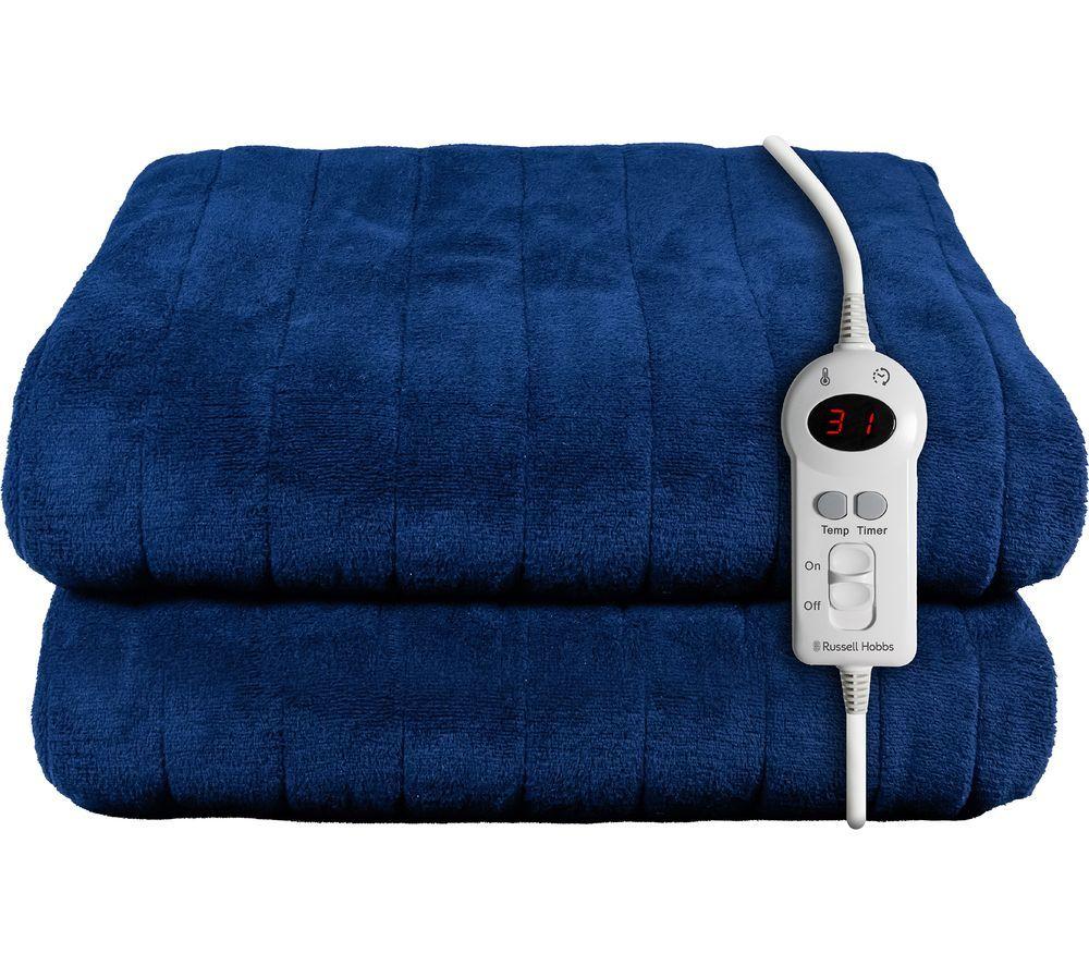 RUSSELL HOBBS RHHT1003BLU Heated Throw - Double image number 2 of 10