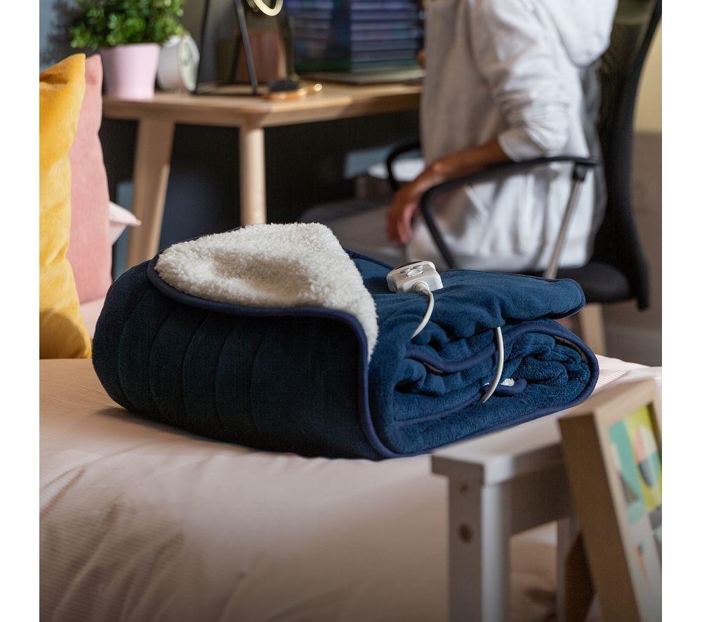 RUSSELL HOBBS RHHT1003BLU Heated Throw - Double image number 7 of 10