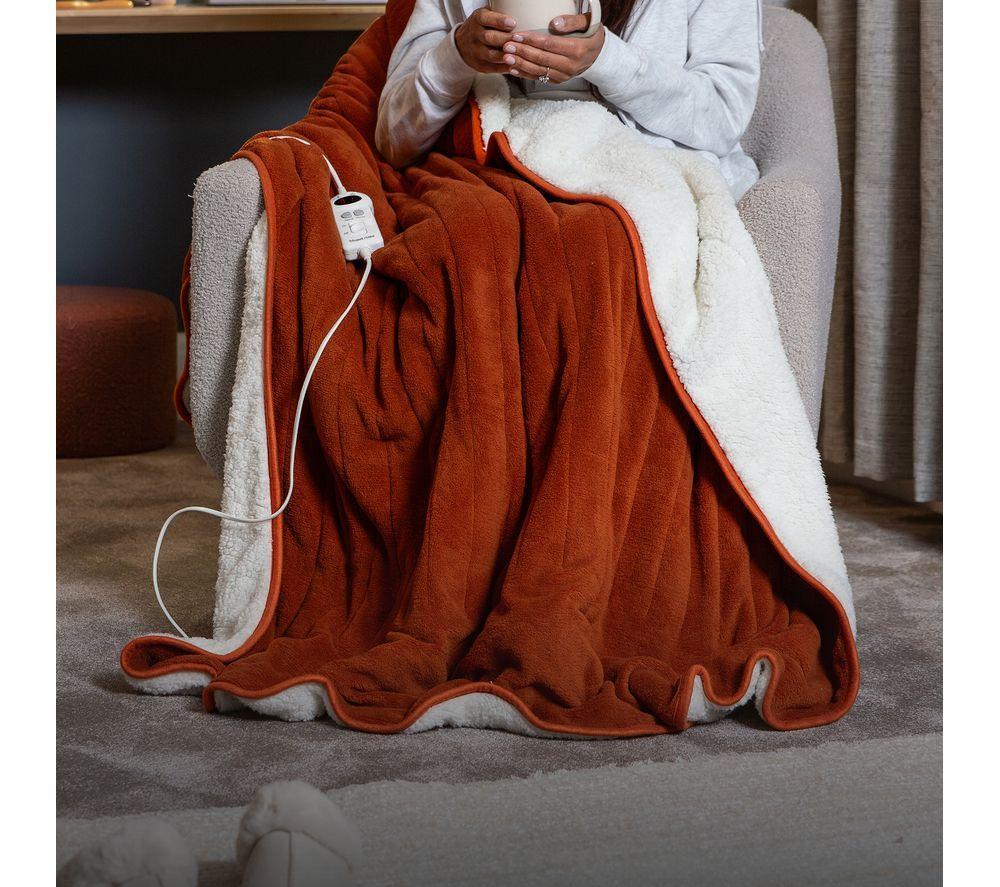 RUSSELL HOBBS RHHT1003OR Heated Throw - Double image number 5 of 10