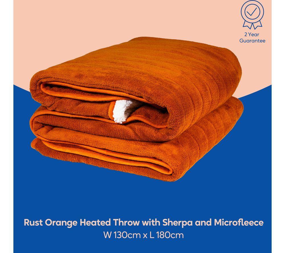 RUSSELL HOBBS RHHT1003OR Heated Throw - Double image number 8 of 10