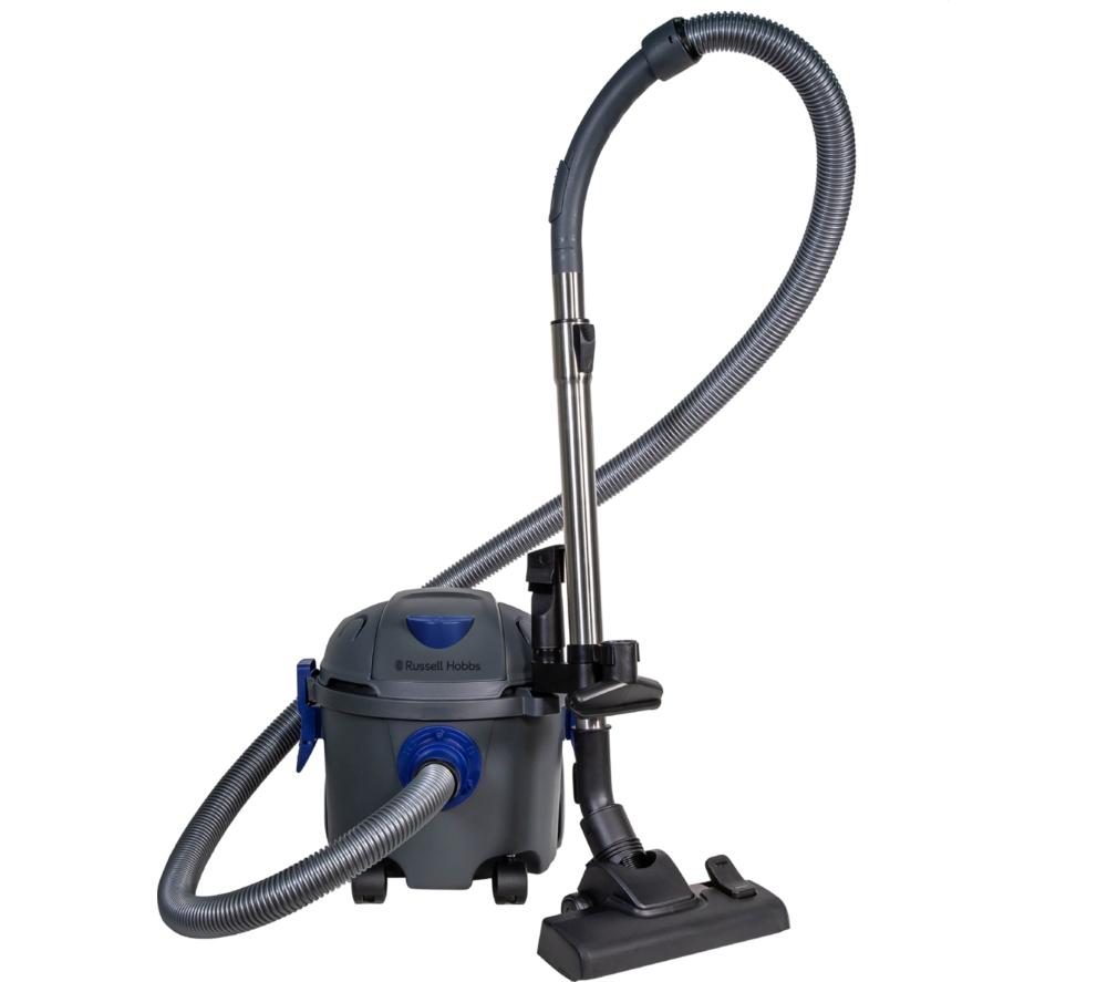 RUSSELL HOBBS Tidy Tub RHTV2001 Cylinder Bagged Vacuum Cleaner - Blue & Grey image number 2 of 12