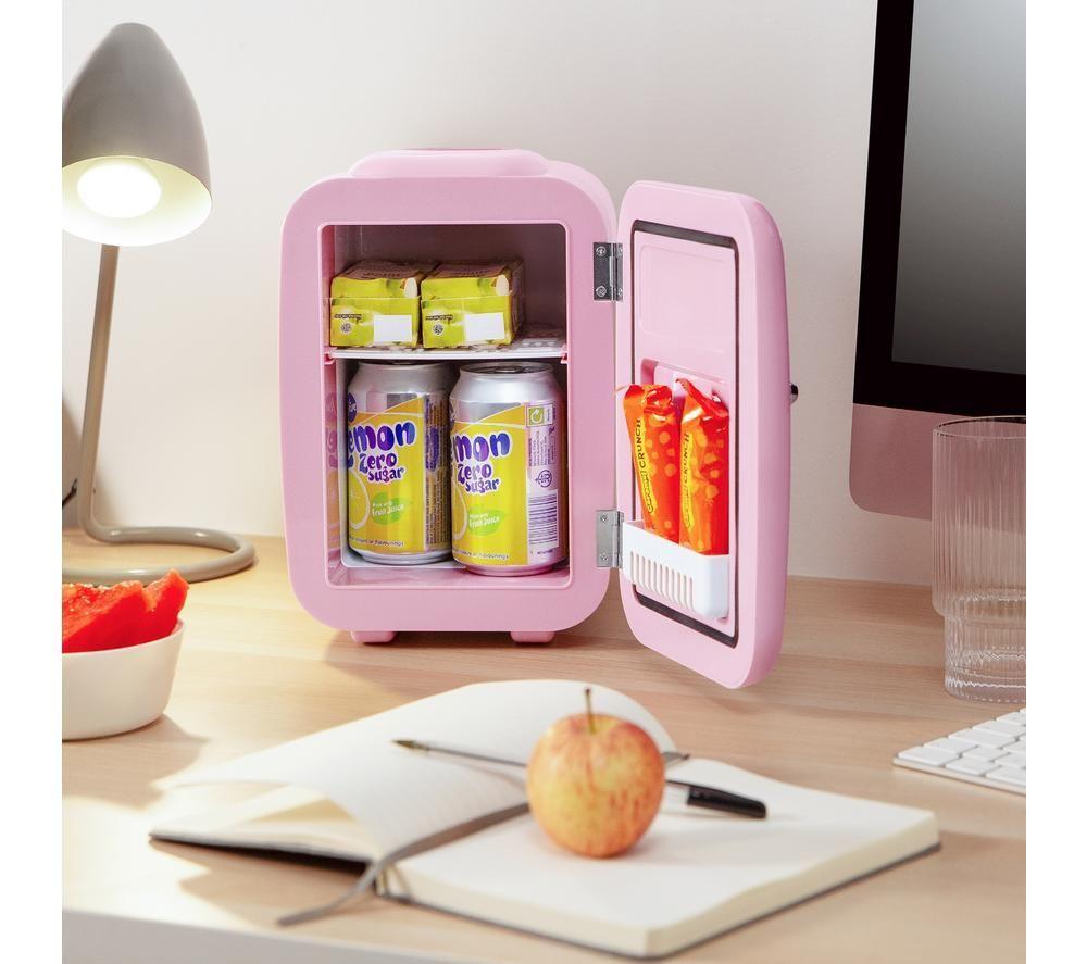 ABODE Retro A4CLR201P Mini Cooler - Pink image number 7 of 8